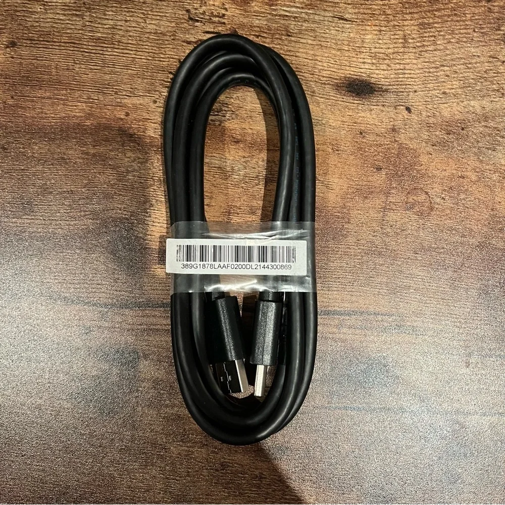 NEW! DisplayPort (DP) to DisplayPort Cable 6ft Black Monitor Video Cable